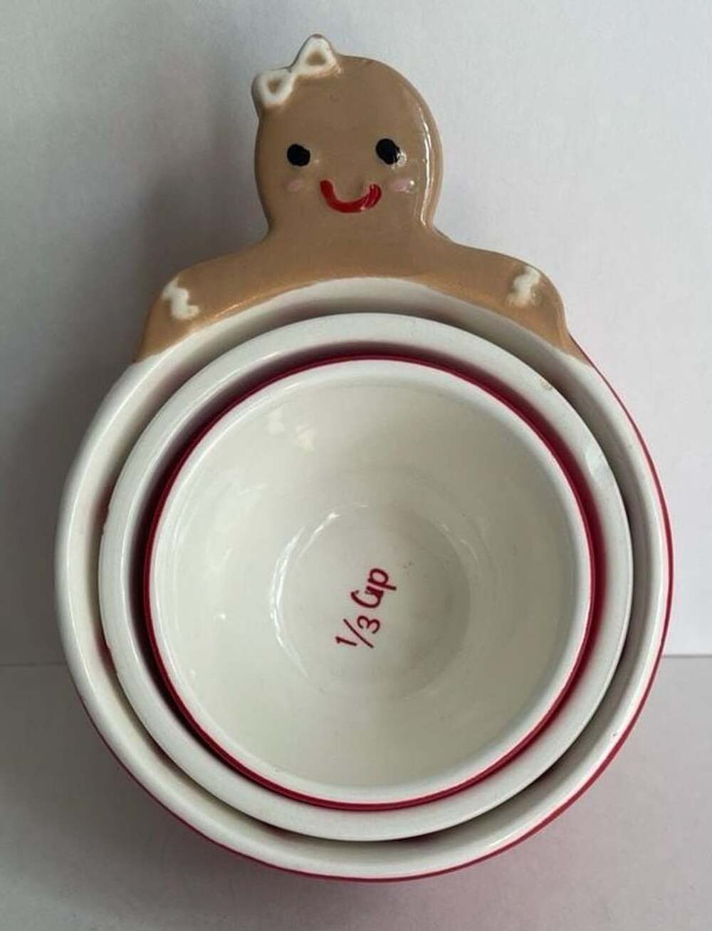 St. Nicholas Square Gingerbread Measuring Cups 1 Cup